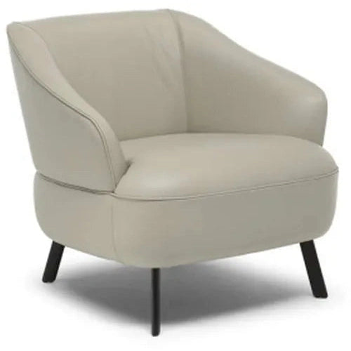 DAMEN CREAM LEATHER CHAIR