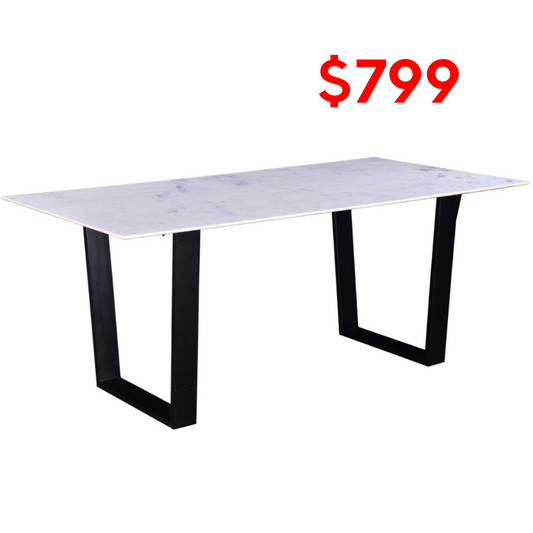 MARBLE DINING TABLE (8116)