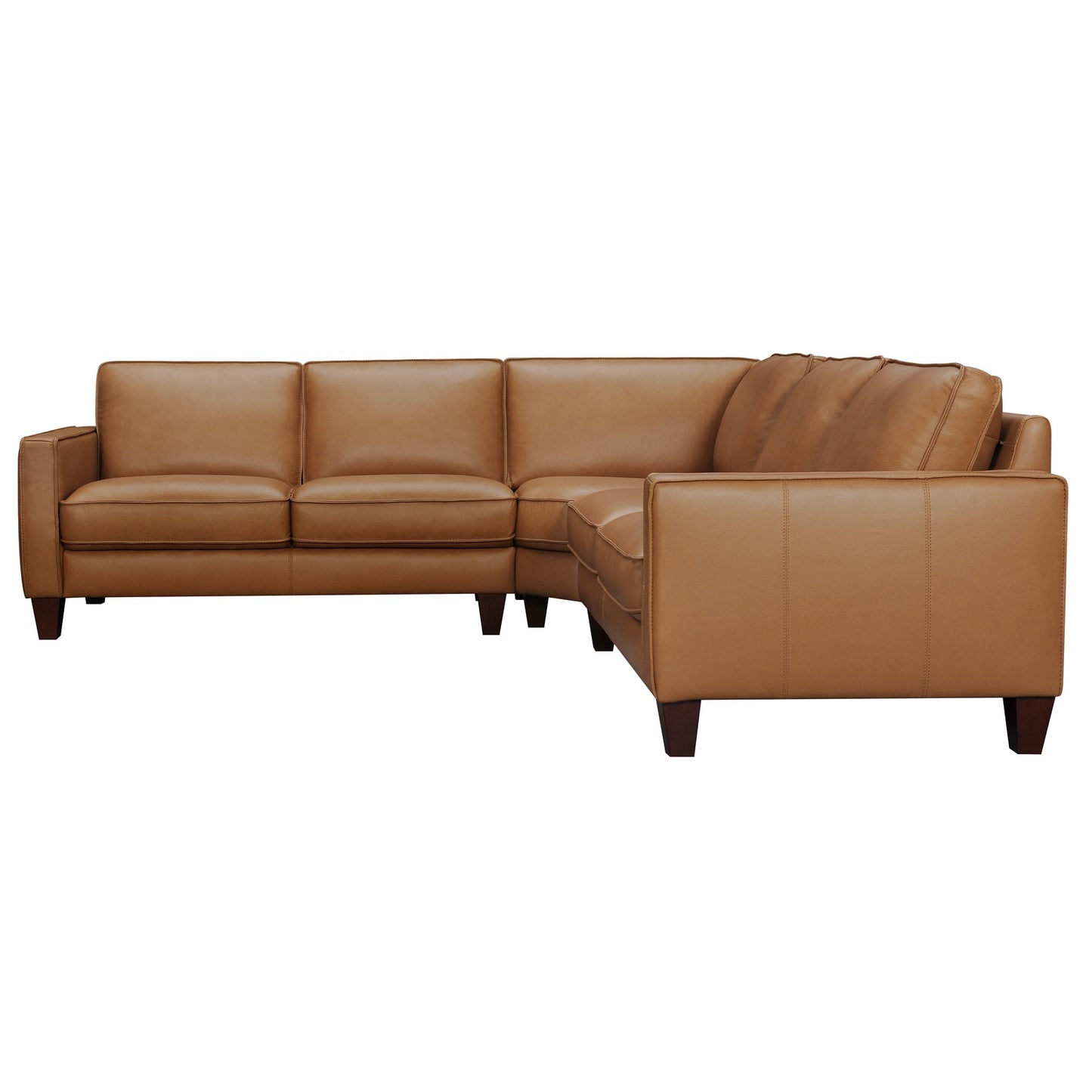 Texas Toffee Leather Sectional