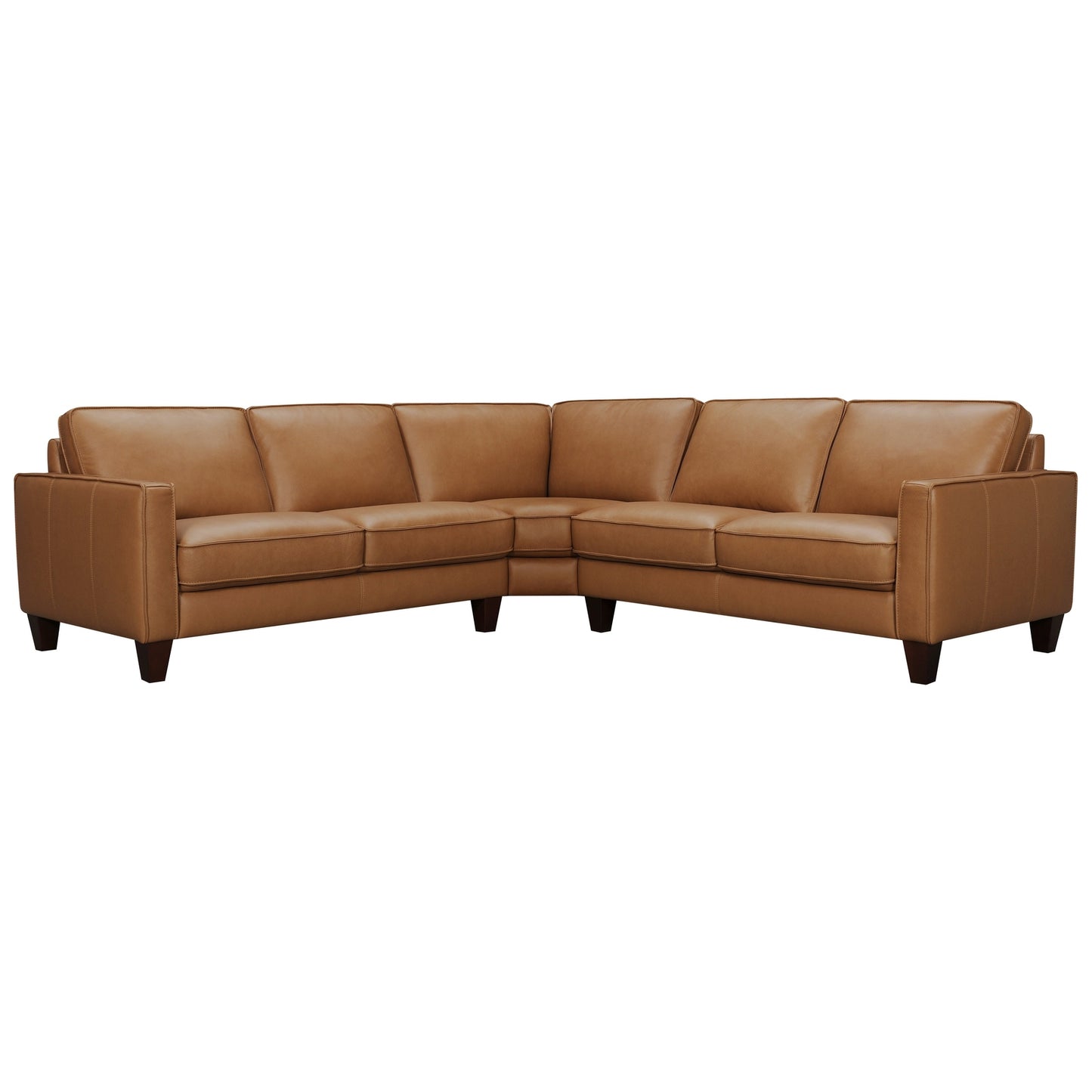 Texas Toffee Leather Sectional